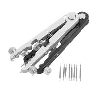 Healvian 18 pcs Kit Outils pour Bracelet Montre Acier Pince à Ressort et Broches pour Retrait et Ajustement des Maillons Compatible avec Plusieurs Marques Outil Réparation Montre