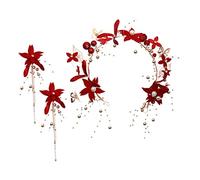 Healvian 1ensemble Accessoires De Mariage Délicates Boucles Oreilles Et Bandeau Pour Look Élégant Et