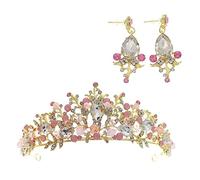 Healvian 1Ensemble Boucles Oreilles pour Diadème Élégant et Accessoires de Décoration de Coiffure