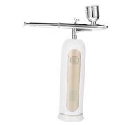 Healvian 1ensemble Kit Aérographe Professionnel Avec Compresseur Pour Nail Art Décoration De Gâteaux Et Peinture Polyvalent Avec Écran Et Pression Mat