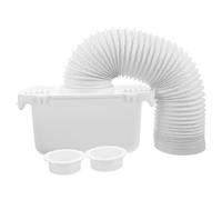 Healvian 1ensemble Kit De Ventilation Intérieur Pour Sèche-linge Connecteur Tuyau De Ventilation Avec Collecteur De Peluches Et Récupérateur Eau Compatible Avec Sèches-linge à Et
