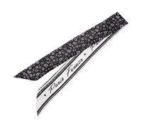 Healvian 1pièce Bandeau Soie Chic Pour Cheveux Élastique à Queue De Cheval Avec Foulard Décoratif Accessoire De Mode