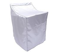Healvian 1pièce Housse De Machine à Laver Et Sèche-linge Étanche Complète Avec Élastique Anti-poussière Et Anti Compatible Avec Modèles Couleur Argentée