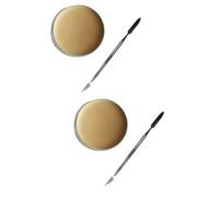 Healvian 2 Boîtes Ensemble de cire de cicatrice soin visage Halloween kit de cire pour la peau sourcil peinture de peau de boue horreur plaies