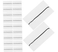 Healvian 2 Boîtes Lash Adhesive Strips Réutilisables Résistantes à Eau Transpiration Colle pour Faux Cils Ajustable et Confortable Kit de Bandes par Boîte Remplacement de Colle pour Cils