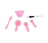 Healvian 2 ensembles Bols à Masque Facial DIY Outil Pratique pour Beauté et Maquillage avec Mesureur pour Soins Visage Quotidien Couleur Aléatoire Couleur Aléatoire