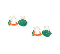 Healvian 2 Ensembles Broches Émail Cartoon Adorables Pour Badges Colorés Pour Décoration De Vêtements Et Sacs 2 Pièces * 2