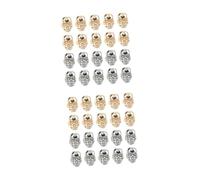 Healvian 2 ensembles Rivets Fantômes Clous Rivets À Vis Rivets Punk Décoration Ornements Rivets En Cuir Rivets À Petits 20 pièces * 2