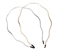 Healvian 2 Pièces Bandeau Courbe Ondulée Décoration De Cheveux Bandeau Vague Bandeau Femmes Décor De Bande De Cheveux Bandeau Pour Femme Bandeau Neutre Pour Femme Mode Bandeau Femme Le Fer