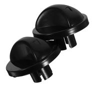Healvian 2 Pièces Bouton de Ventilateur Électrique Noir Abs, Minuterie