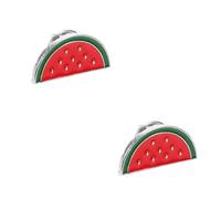 Healvian 2 Pièces Broche Broche Femme Pastèque Mignonne Épingle à Clip pour Foulards Vêtements Accessoires Élégants et pour Fêtes et Usage