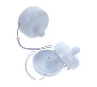 Healvian 2 pièces Brosse Massage Chevelu Silicone Douce avec Cordon Suspendu et Couvercle Brosse Exfoliante Démêlante pour Massage Tête et Soin Capillaire pour Voyage