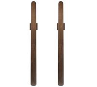 Healvian 2 Pièces Chausse-pied Magnétique en Bois 55cm, Long Manche,