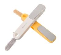 Healvian 2 Pièces Double Face Outil Pédicure Manuel pour Peaux Sèches et Dures Exfoliant Anti-callosités avec Grip Antidérapant Nettoyage Complet et Usage Quotidien Sous