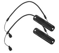 Healvian 2 Pièces Fixation Stylet Tactile Cordon à Ressort et Anneau Silicone Antidérapant Porte-Stylo Adhésif pour Usage Scolaire Compatible Stylo Bille et Crayon