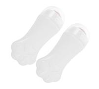 Healvian 2 Pièces Outils de Massage Visage de Quartz Rose de Massage pour Visage Design Patte de Chat Outils de Soins Peau Compact et Portable pour de Vieillissement