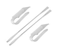 Healvian 2 Pièces Palette De Maquillage Pour Mains Palettes De Mélange Pour Cosmétiques Plaques De Maquillage Incluses Spatules De