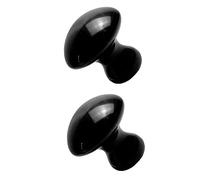 Healvian 2 pièces Pierre de Massage Visage Forme de Champignon Outil Massage Facial Matériau Sûr et Favorise la Circulation Sanguine Adapté Adolescents et Adultes Chinois