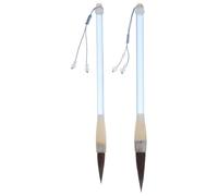 Healvian 2 Pièces Pinceau de Calligraphie Chinoise pour Débutants,
