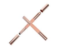 Healvian 2 Pièces Pinceau Lèvres Double-embout Rétractable Silicone avec Capuchon Brosse Correctrice et Lèvres Portable pour Maquillage Quotidien et Voyage