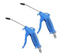 Healvian 2 Pièces Pistolet de Soufflage Pneumatique pour Compresseur Crochet Double Suspendu, Plastique et Métal, Haute Pression et Précision pour Maintenance Électronique et Mécanique