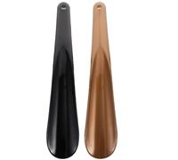 Healvian 2 Pièces Plastique Corne de Chaussure avec Poignée Rationnelle Accessoire Pratique pour Maison Stockage Facile et Confort Utilisation