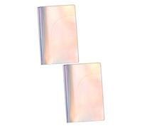 Healvian 2 Pièces Pochette de Transparent Organisateur Multi Fonctionnel pour Cartes et Documents de Voyage