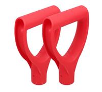 Healvian 2 Pièces Poignée de Pelle de Remplacement d Plastique Ergonomique pour Outils de Jardinage et Pelle à Neige Poignées pour Bêche