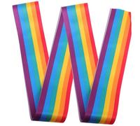 Healvian 2 pièces Rainbow Sash Pride Parade Accessories Unisexe Arc Ciel Ceinture Épaule pour Fête et Cérémonie