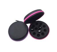 Healvian 2 pièces Sac de Transport pour Huiles Essentielles Compartiments Étui Portable Résistant aux Impacts et Antidérapant Rangement Pratique et Protection Poussière Couleur Aléatoire