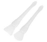 Healvian 2 pièces Silicone Wax Seal Scraper Set Non-stick Spatula Spoon For Cleaning And Stirring Wax Seal Utensils Soft Silicone Tool For DIY Crafts And Stamp Maintenance