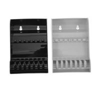 Healvian 2 Pièces Support Ciseaux Coiffure Antidérapant Rangement Compact et Sécurisé pour Salon Barbershop Organisateur Outils