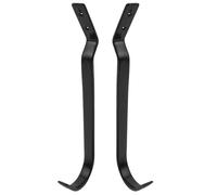 Healvian 2 Pièces Support de Rangement avec Crochet Robuste sous Table pour Queue de Billard Installation Facile pour Organiser Vos Queues de Billard la Salle de Jeux