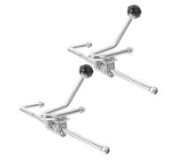 Healvian 2 Pièces Support de Repose Jambes Réglable pour Élévateurs de Jambe avec Tige de Accessoires de Remplacement Faciles à Installer pour Personnes à Mobilité Réduite