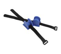Healvian 2 Pièces Support pour Canne à Pêche en Mer Support de Canne à Pêche pour Bateau Marine TPE Bleu Angles Réglables et Bastingage