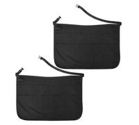 Healvian 2 Pièces Tablier Coiffeur Réglable avec Poches Multiples pour Salon de Beauté et Barbier Ceinture Ajustable pour Outils et Accessoires de Coiffure