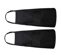 Healvian 2 pièces Tablier de Cuisine Noir pour Hommes et Femmes Tablier de BBQ avec Poche et Durable pour Cuisine Fête et Service