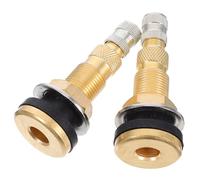 Healvian 2 Pièces Tiges de Valve Laiton pour Pneus Adaptateurs de Valve pour Tracteurs Engins Agricoles et Engins de Chantier Lot de Haute Résistance et Étanchéité Avancée