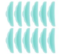 Healvian 20 paires Coussinets Silicone pour Rehaussement de Cils Pads Réutilisables Confortables pour Extension et Permanente Adaptés Usage Salon et Personnel Verts