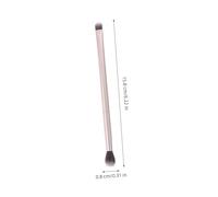 Healvian 20 pièces Pinceaux de Maquillage Double Embout pour Yeux Pinceaux Paupières Duveteux Femmes Brosse Fard Paupières Multifonction Poils Doux Rose Doré Élégant