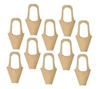 Healvian 20 Pièces Sachets Papier Kraft pour Fleurs de Bouquet Décoratif Pratique et pour de Fleurs à et