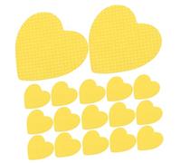 Healvian 200 pièces Heart-shaped Cotton Nail Pads For Polish Removal And Eyelash Glue Cleaning Non-lint Nail Prep Wipes For Semi-permanent Gel Gentle And Disposable Art Pads Home Salon Use