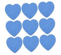 Healvian 200 pièces Lingettes Coton Cœur pour Ongles et Extensions Tampons Doux Non Pelucheux pour Dissolvant Gel Nettoyant et Dégraissant Portable Voyage et Usage Professionnel