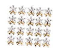 Healvian 20pièces Mini Pince à Cheveux Fleur De Élégantes Clips De Griffe Accessoires Coiffure