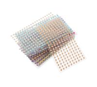 Healvian 20pièces Ronds Autocollants Pour Visage Cheveux Et Ongles Brillantes Acrylique Pour Décoration Diy