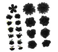 Healvian 21pièces Lot De Barrettes à Cheveux Roses Artificielles Style Accessoires Pour Cheveux Demoiselles Événements
