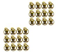 Healvian 24 Pièces Boucles Oreilles Halloween Skull Dangler Accessoires Pirate Gothique Squelette Bijoux Fantaisie pour Fête et Cosplay