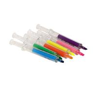 Healvian 24 Pièces Surligneur en Plastique, Style Créatif, pour École, | Marquage riture Fluide, Prise de Notes, Couleur Vive, Forme , Lot Couleur Aléatoire Style Aléatoire
