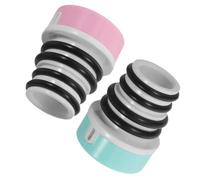 Healvian 2pièces Buses de Douchette pour Bidet Douchette de Voyage Portable pour Toilettes de Bidet à Main Compacte pour Camping et Randonnée Couleur Aléatoire