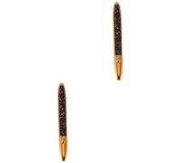 Healvian 2pièces Crayon Eyeliner Autoadhésif Sans Écoulement Outil De Maquillage Pratique Avec Paillettes Éblouissantes Pour Fêtes Et Événements Spéciaux